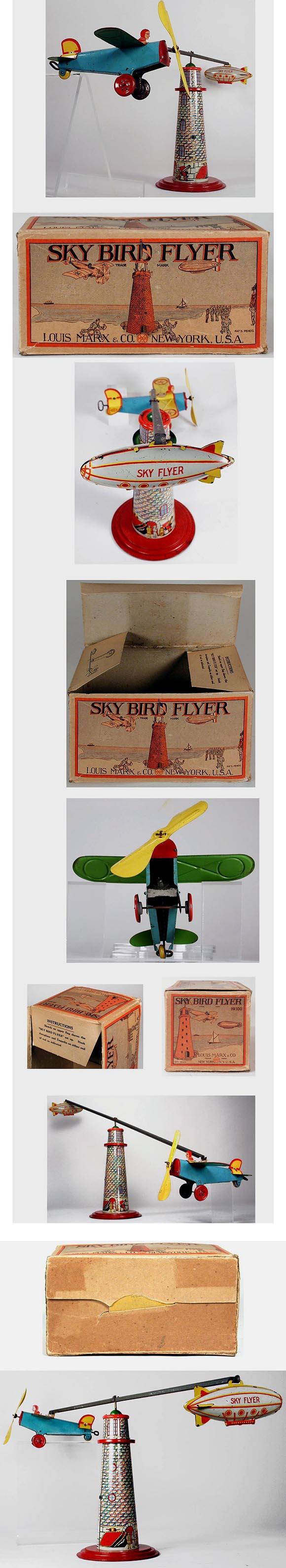 1927 Marx, Sky Bird Flyer in Original Box